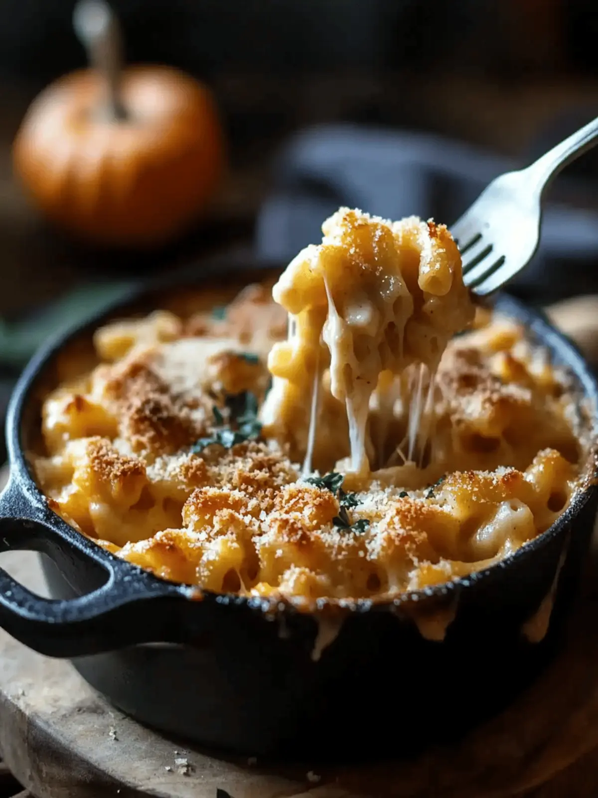 Pumpkin Mac and Cheese