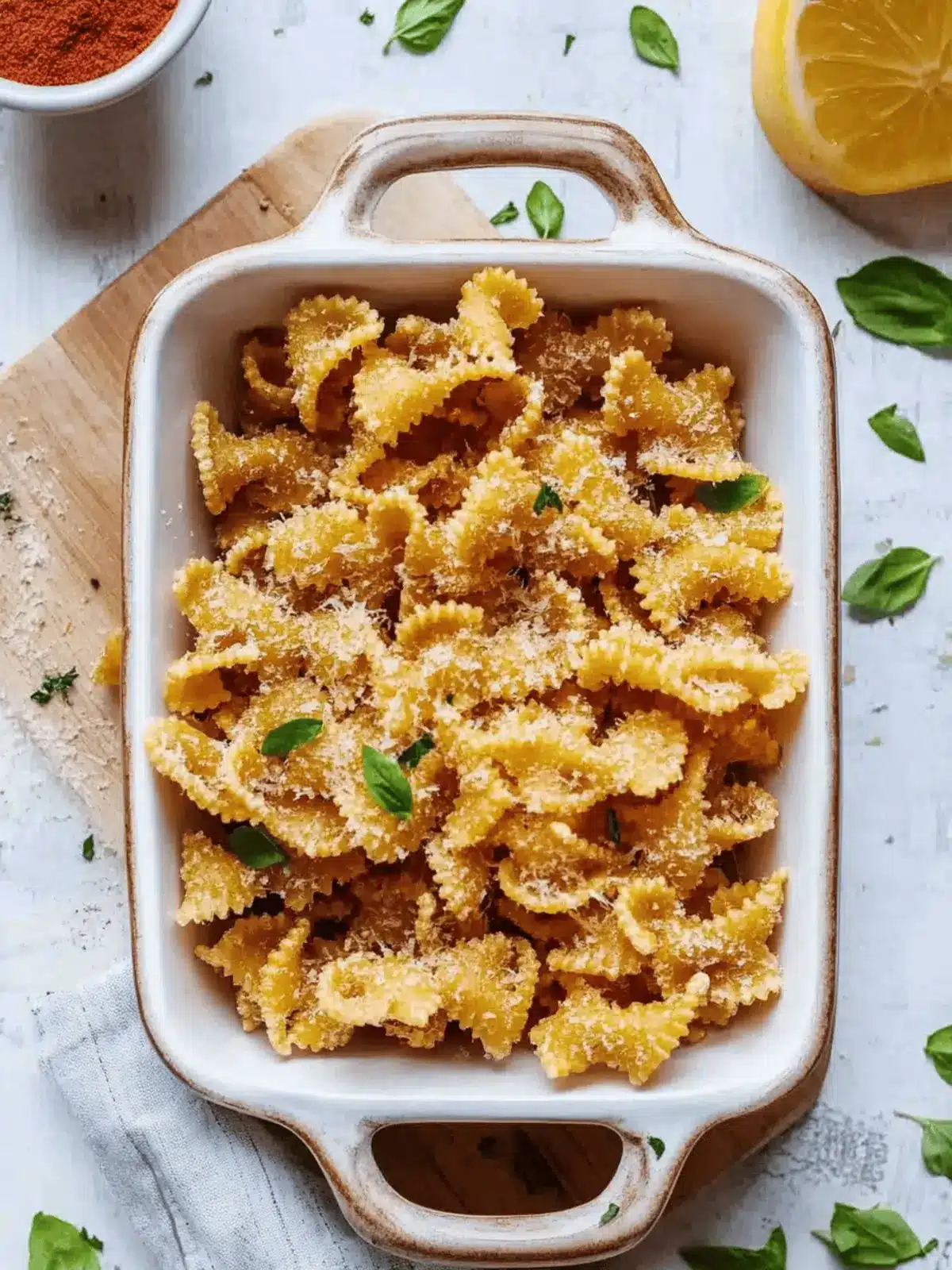 Air Fryer Pasta Chips