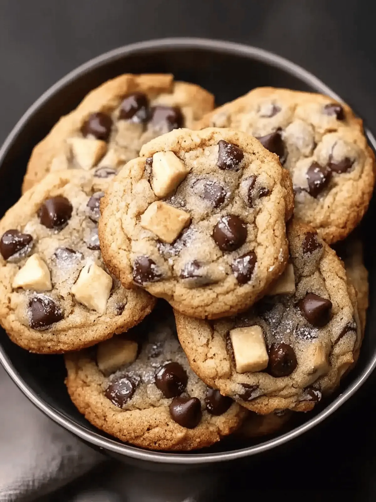 Banana Bread Chocolate Chip Cookies