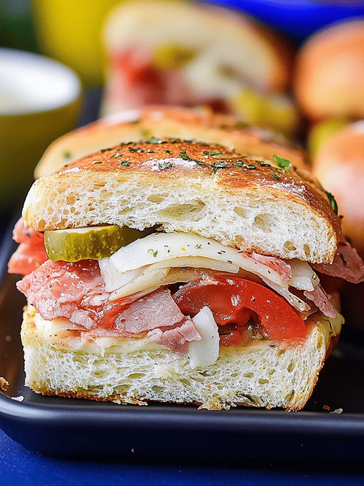Hot Italian Sub Sliders