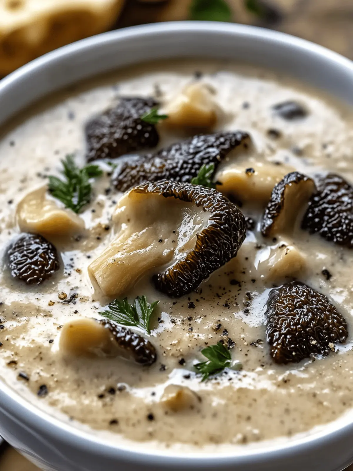 Morel Mushroom Cream Sauce