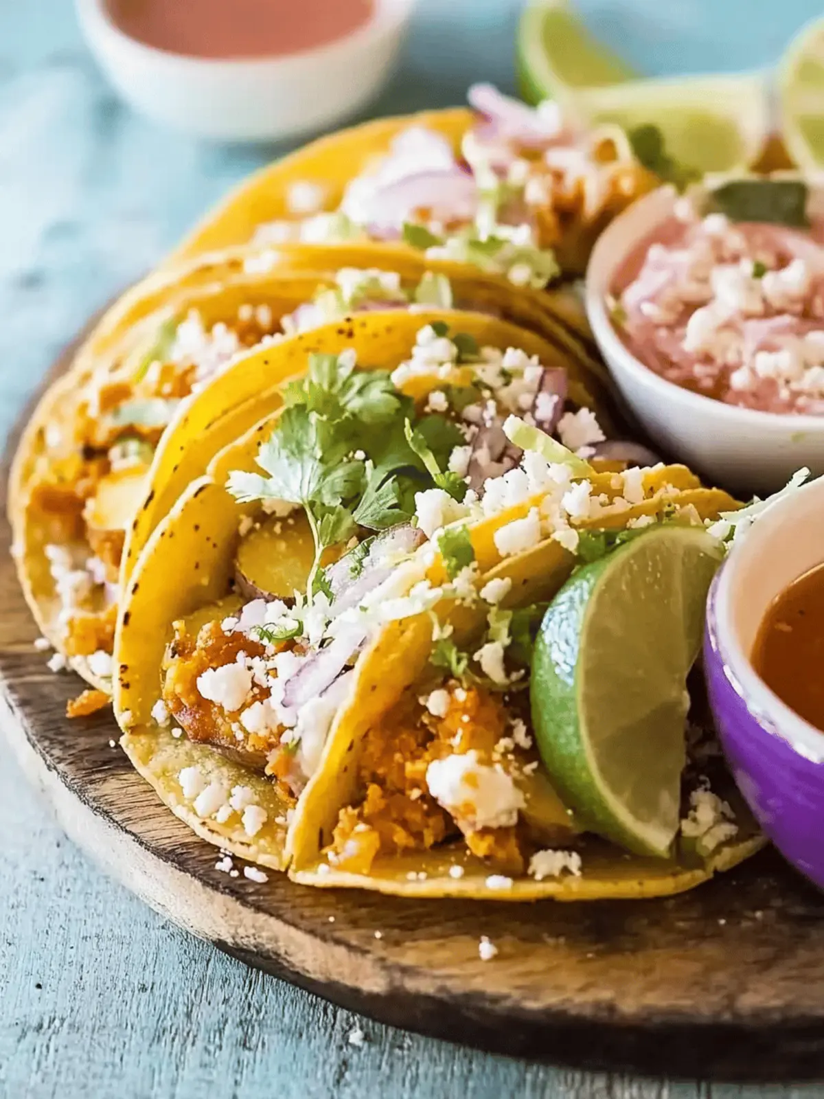 Mexican Potato Tacos
