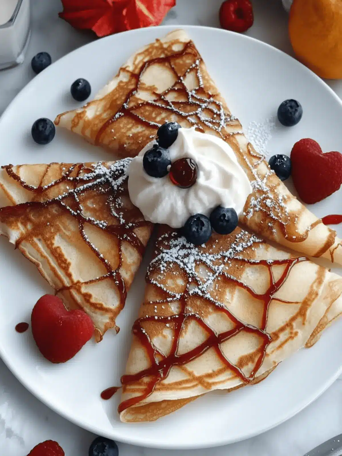Spiderweb Crepes