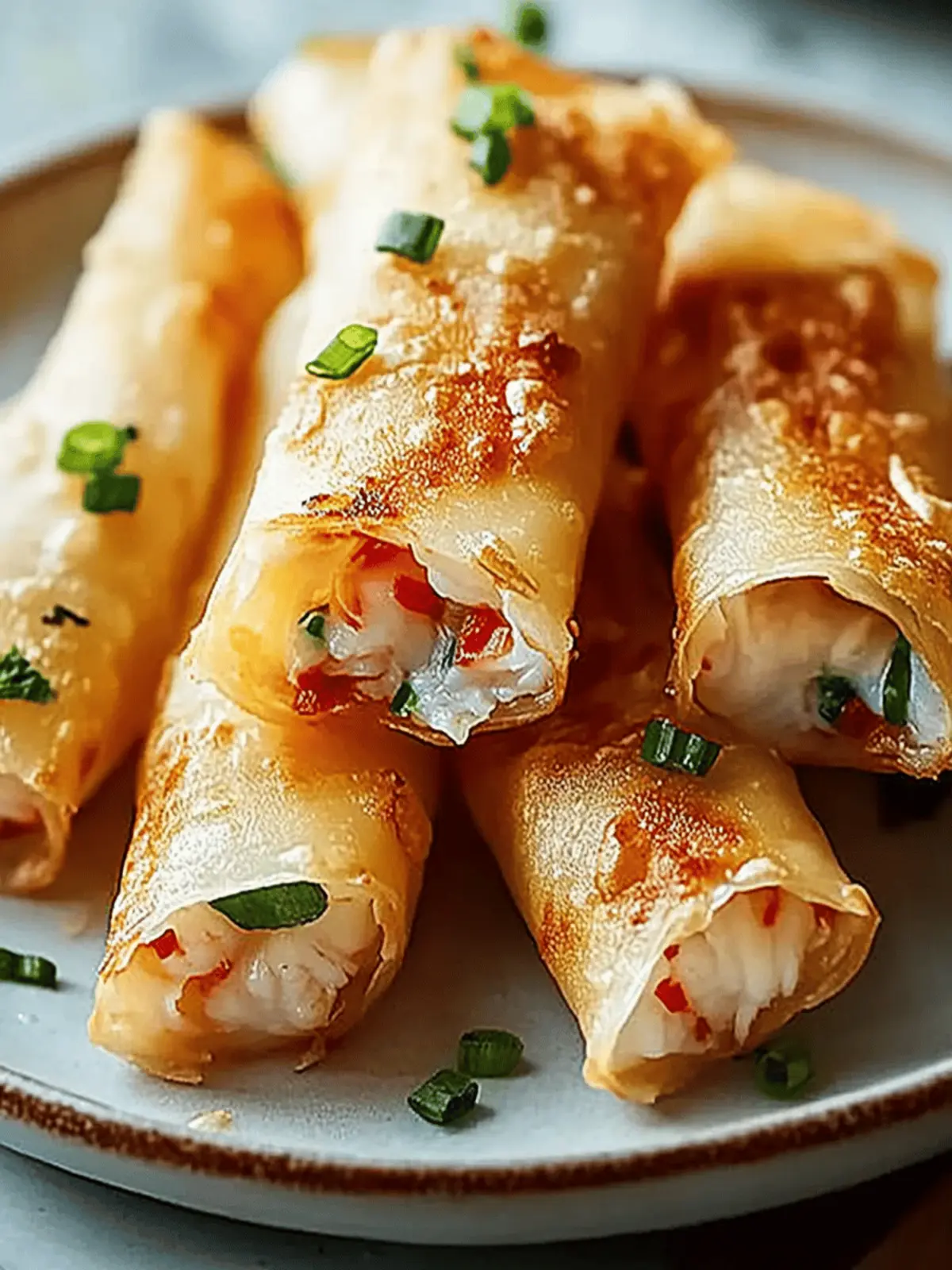 Rice Paper Crab Rangoons