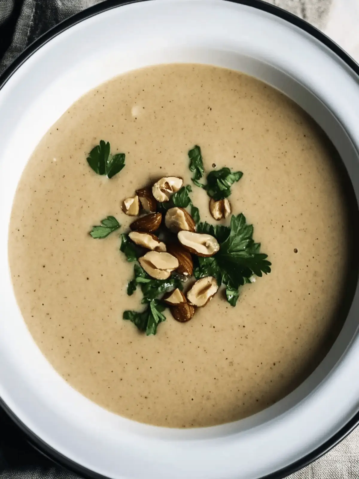 Paganens Algonquin Hazelnut Soup