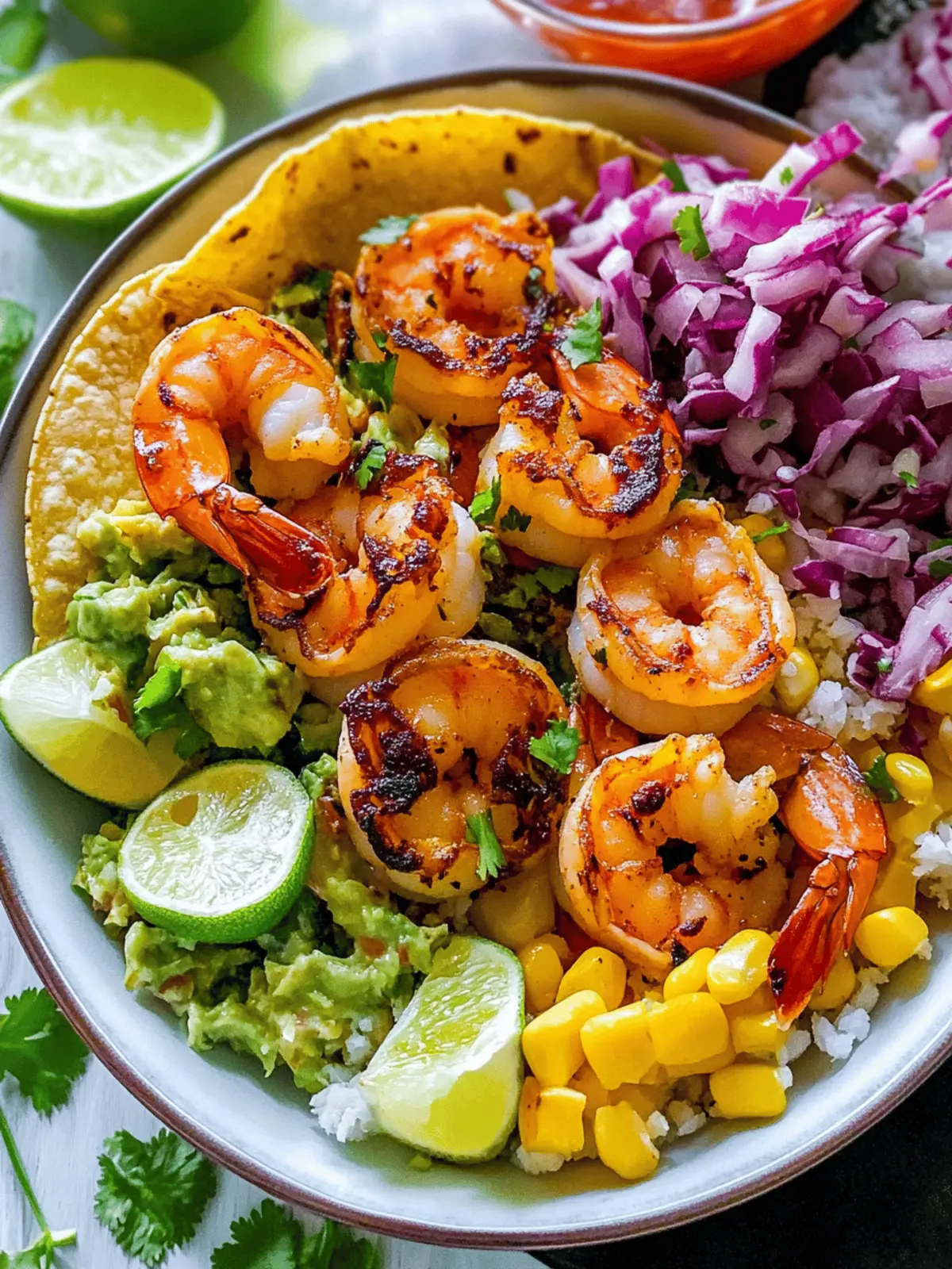 Hawaiian Shrimp Taco Bowl