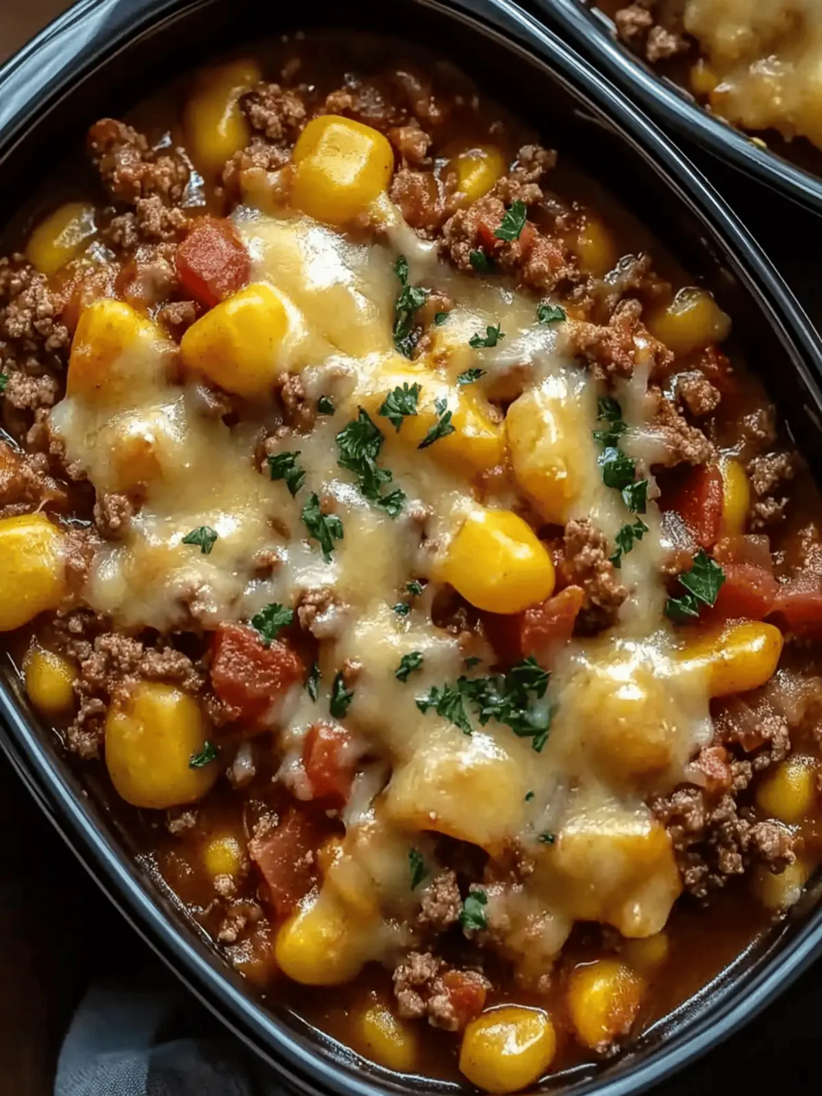 Slow Cooker Cowboy Casserole