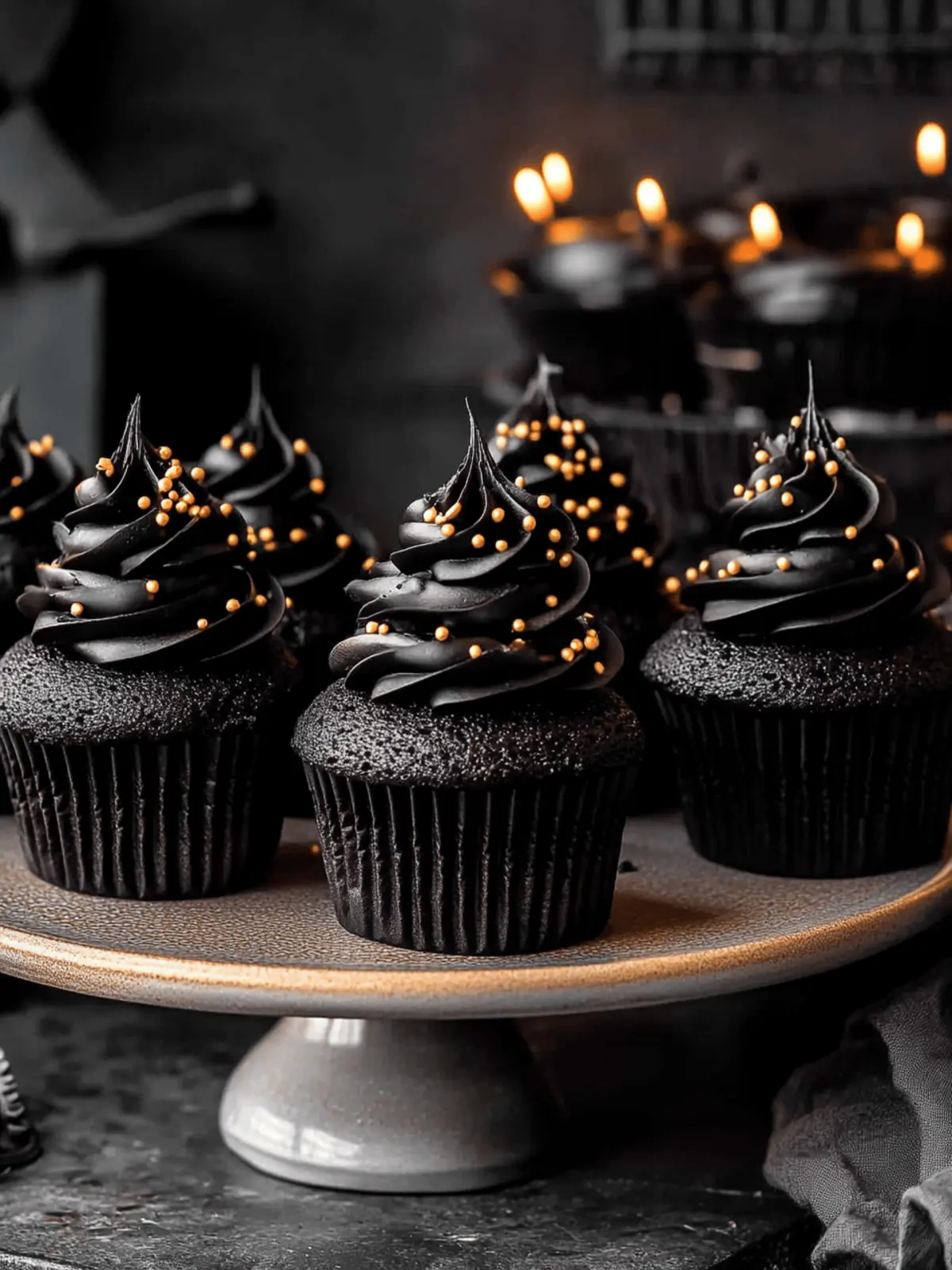 Black Velvet Cupcakes