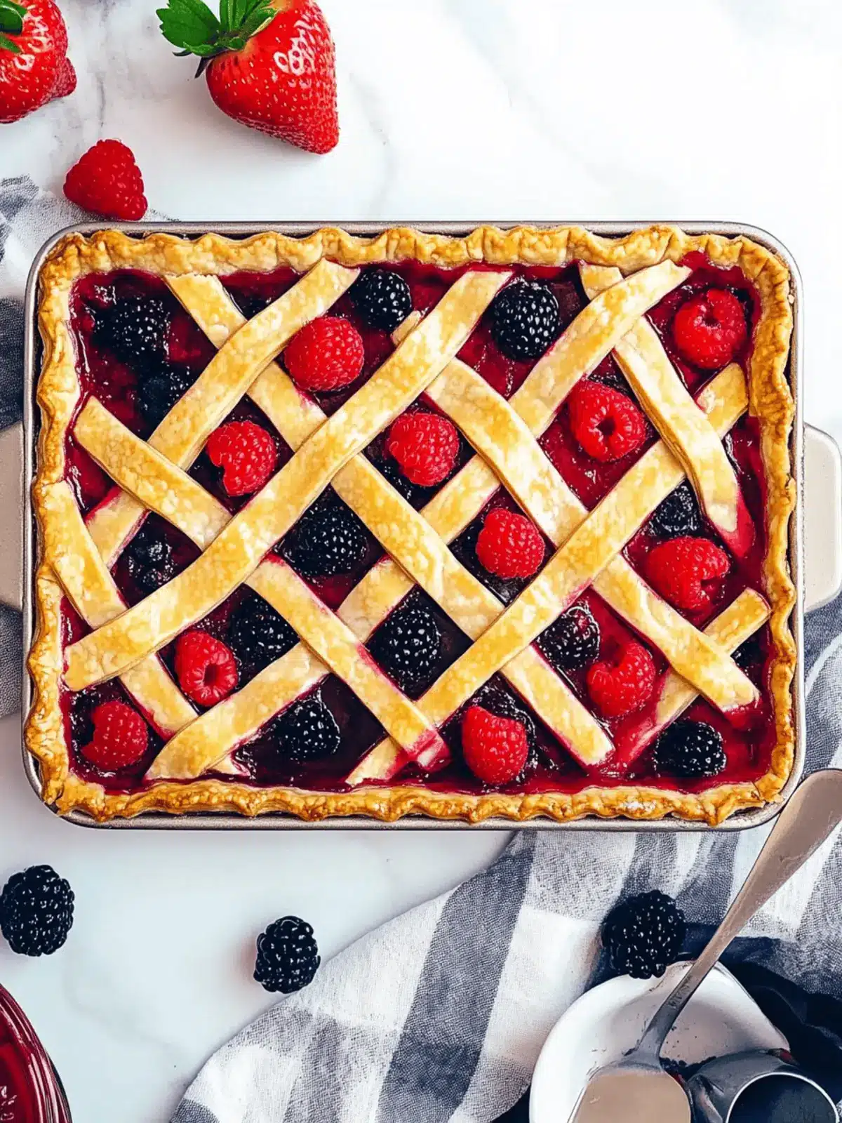 Berry Slab Pie
