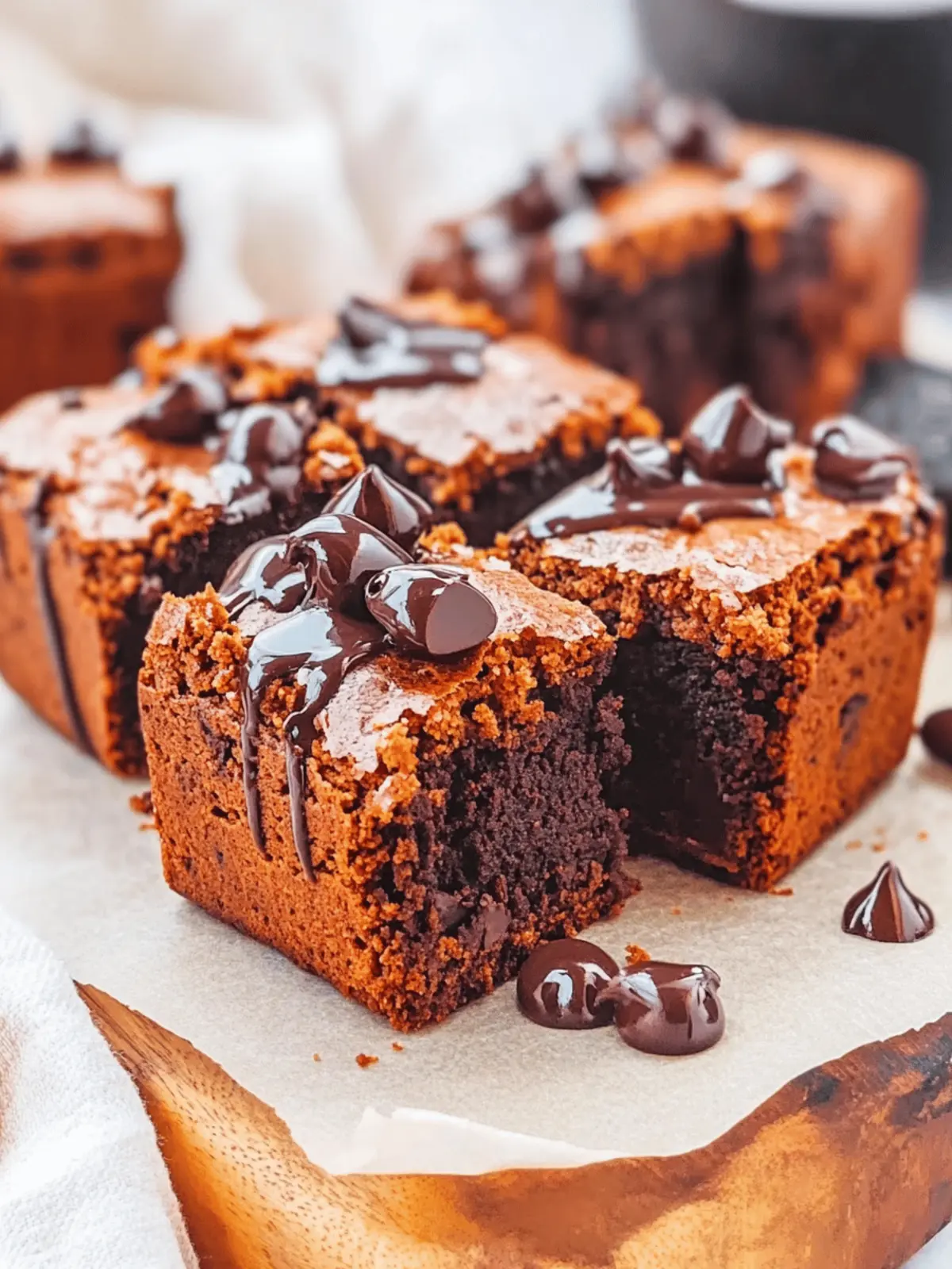 Chocolate Pumpkin Brownies