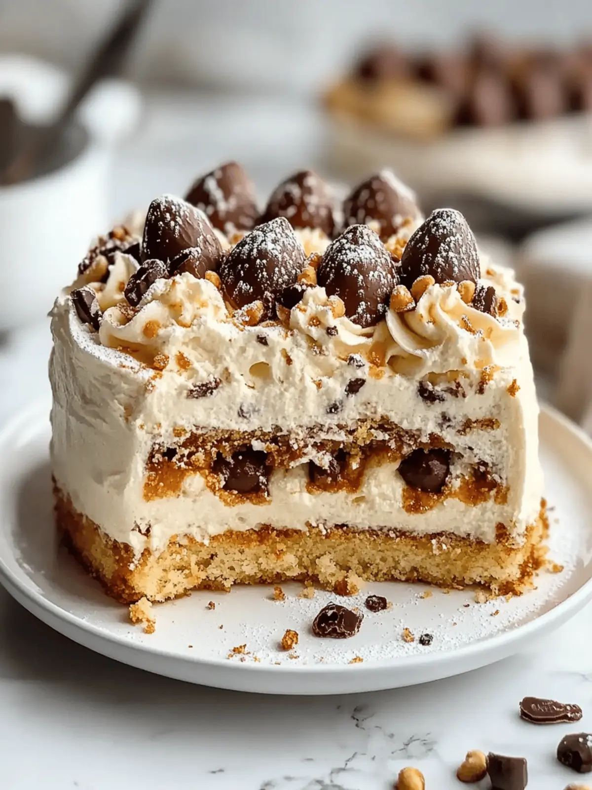 Vegan Cannoli Cake
