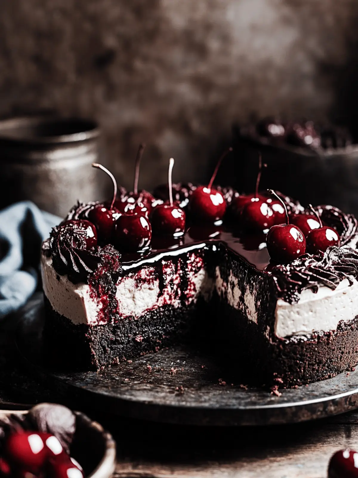 Black Forest Cheesecake
