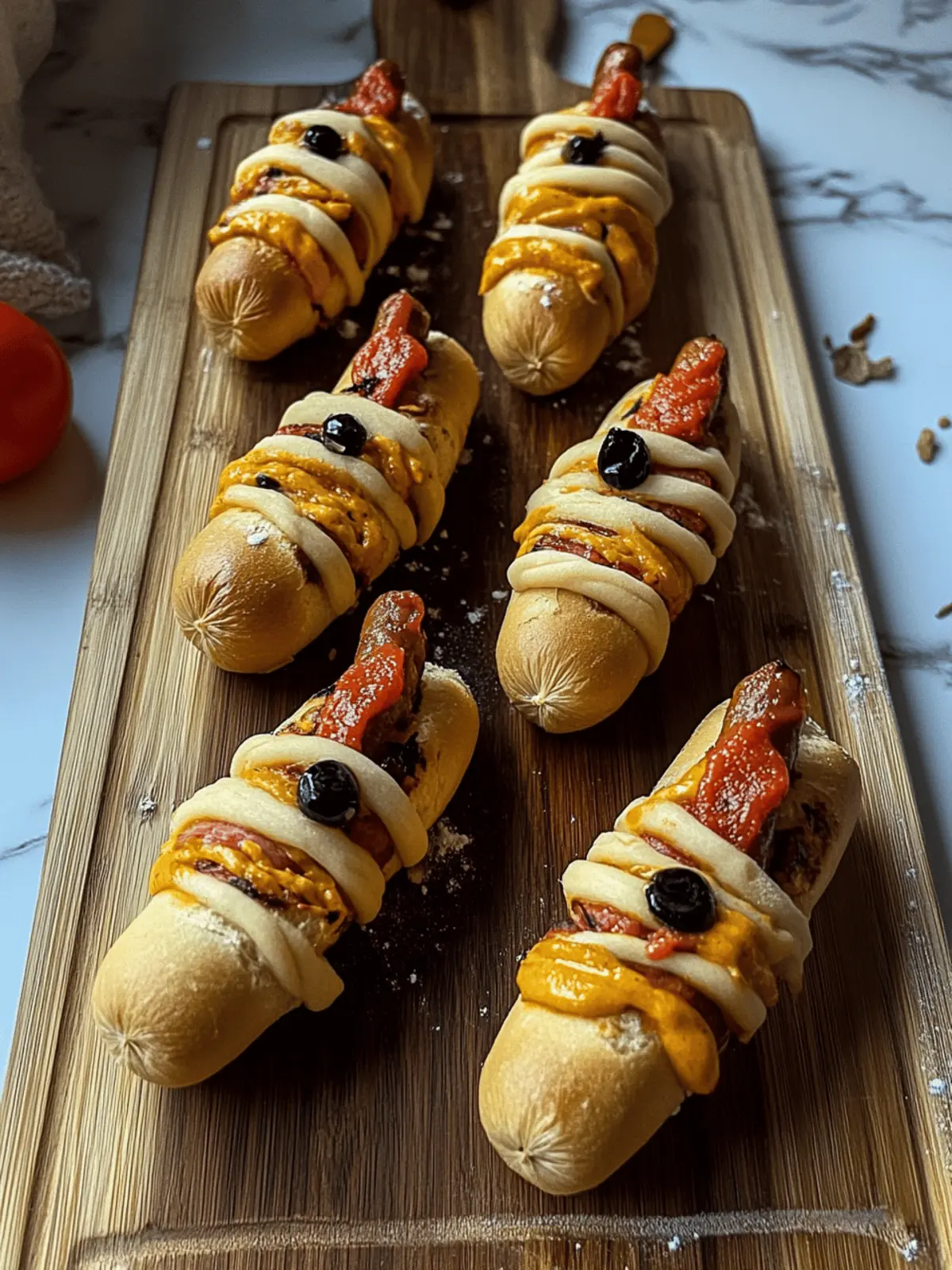 Mummy Hotdogs