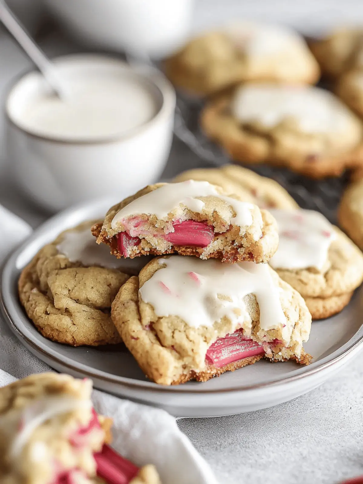 Rhubarb Cookies