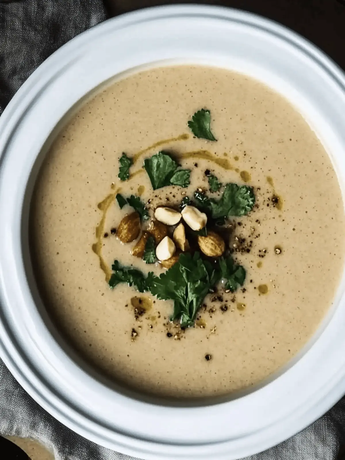 Paganens Algonquin Hazelnut Soup