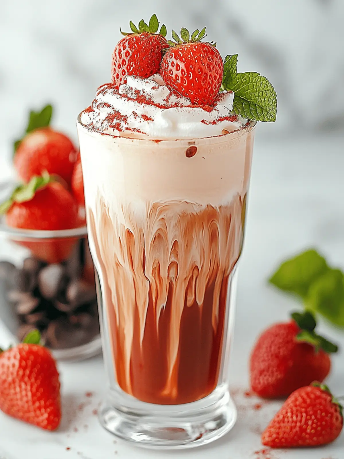 Strawberry Latte