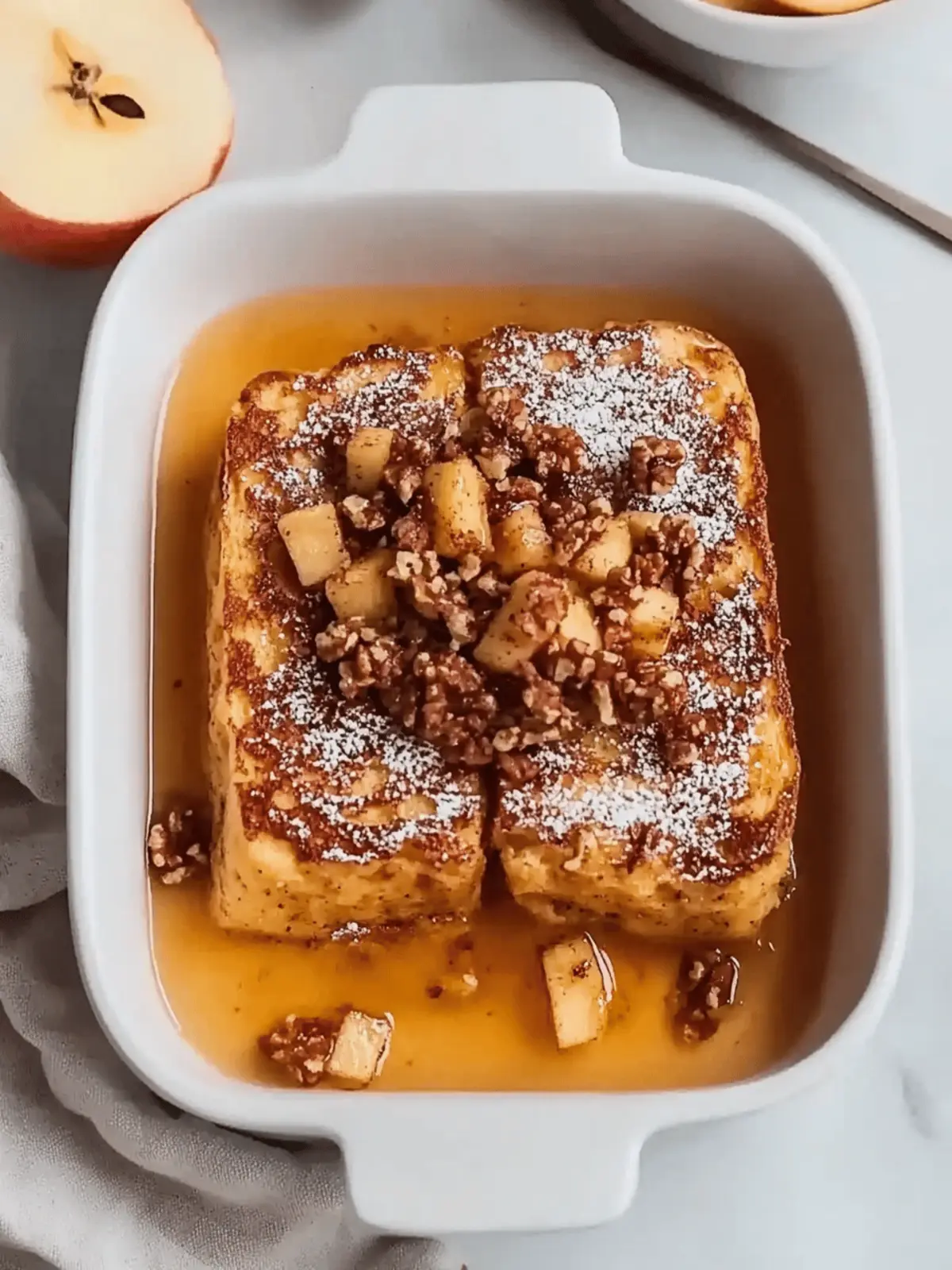 Pumpkin Apple French Toast