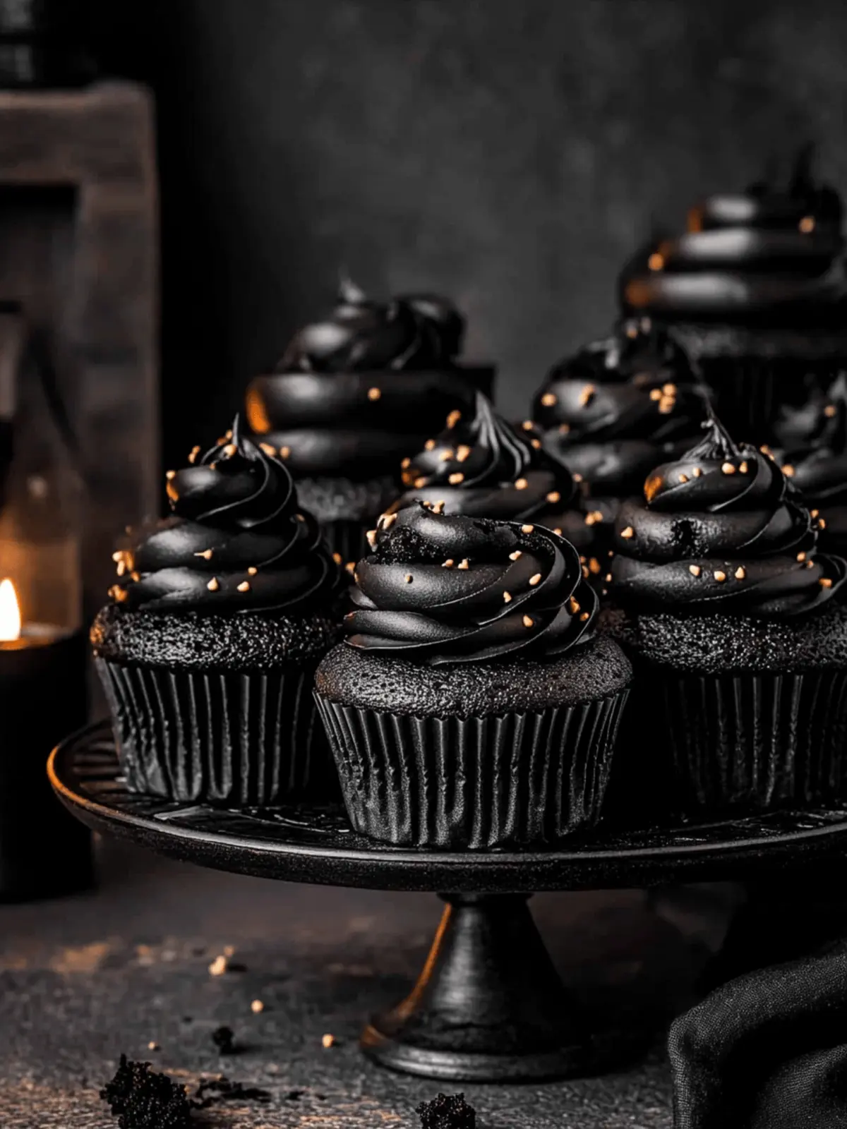 Black Velvet Cupcakes