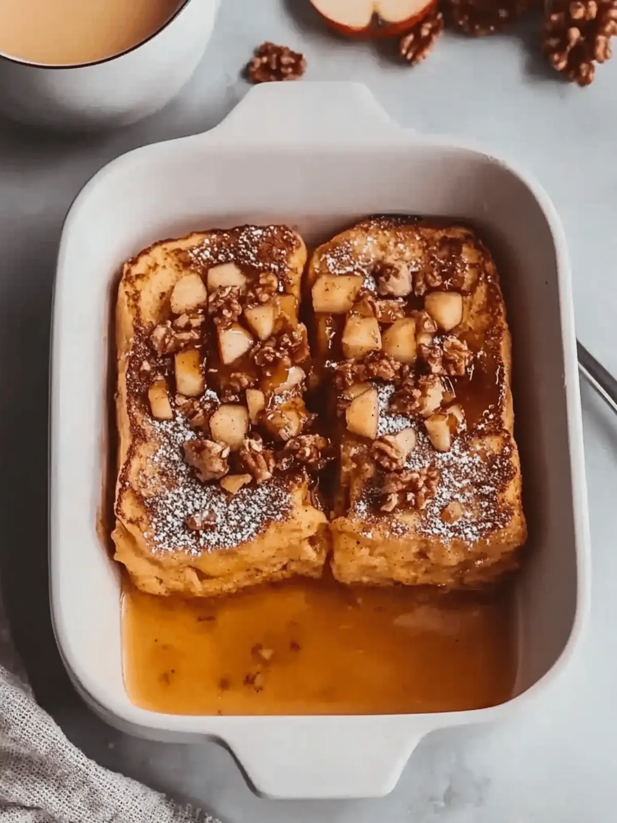 Pumpkin Apple French Toast