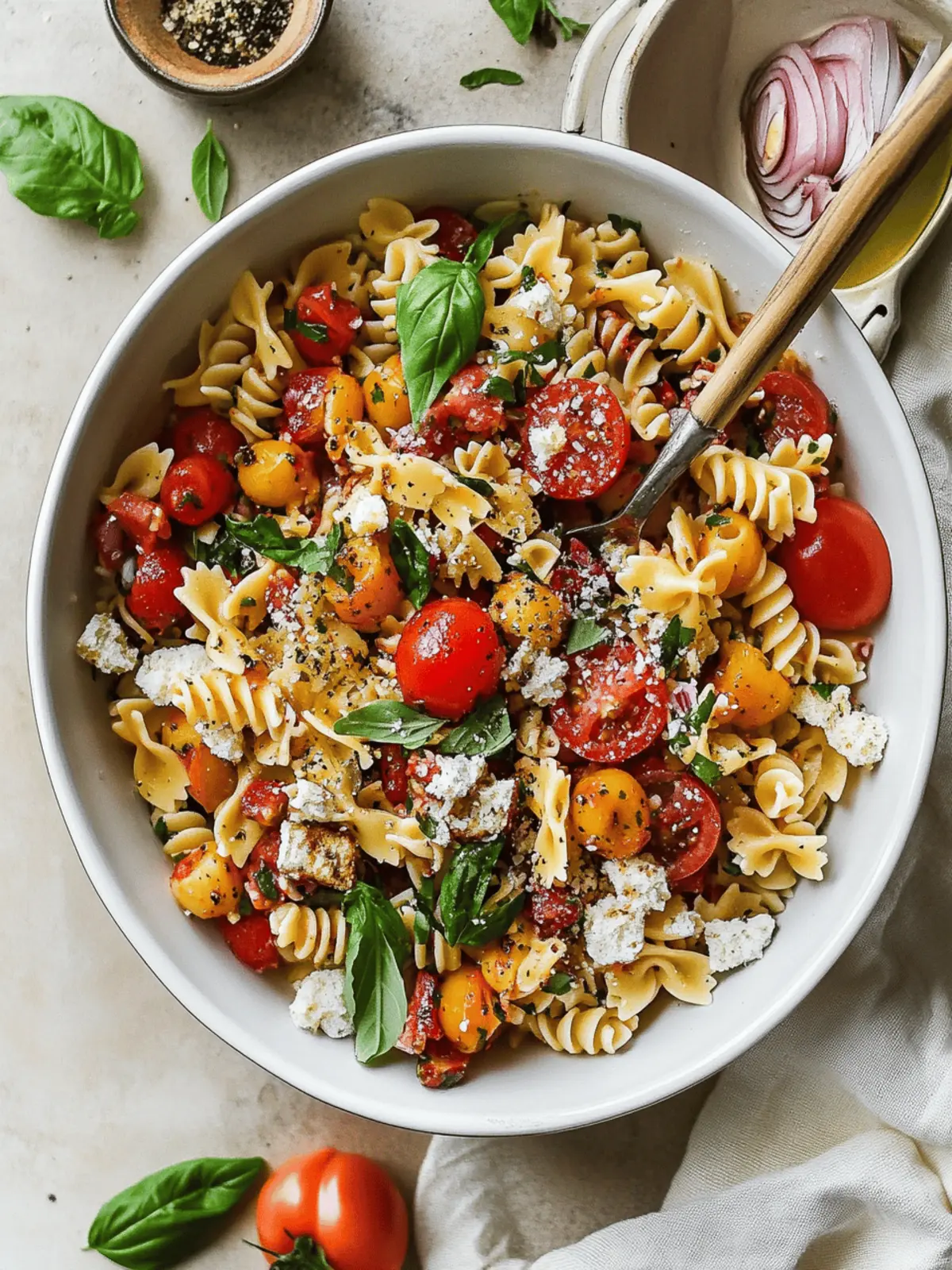Bruschetta Pasta Salad