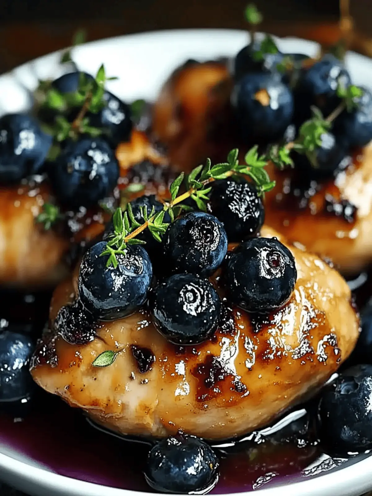 Blueberry Thyme Chicken