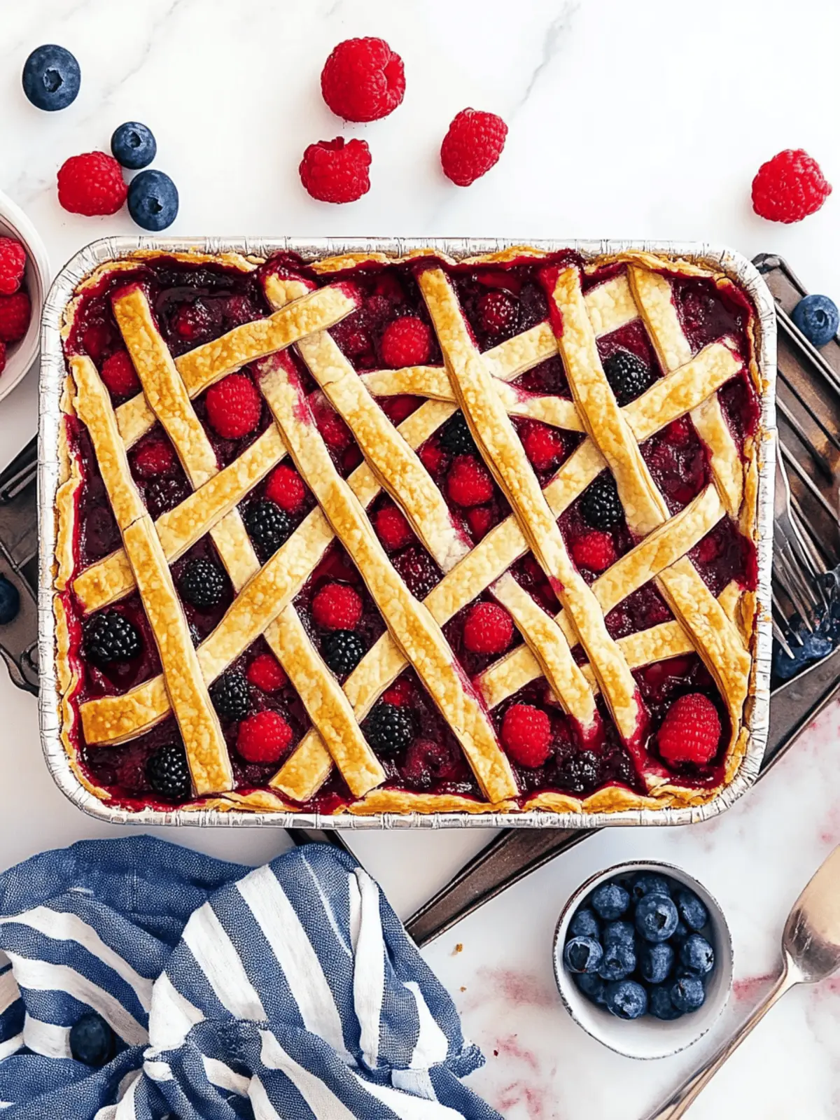 Berry Slab Pie