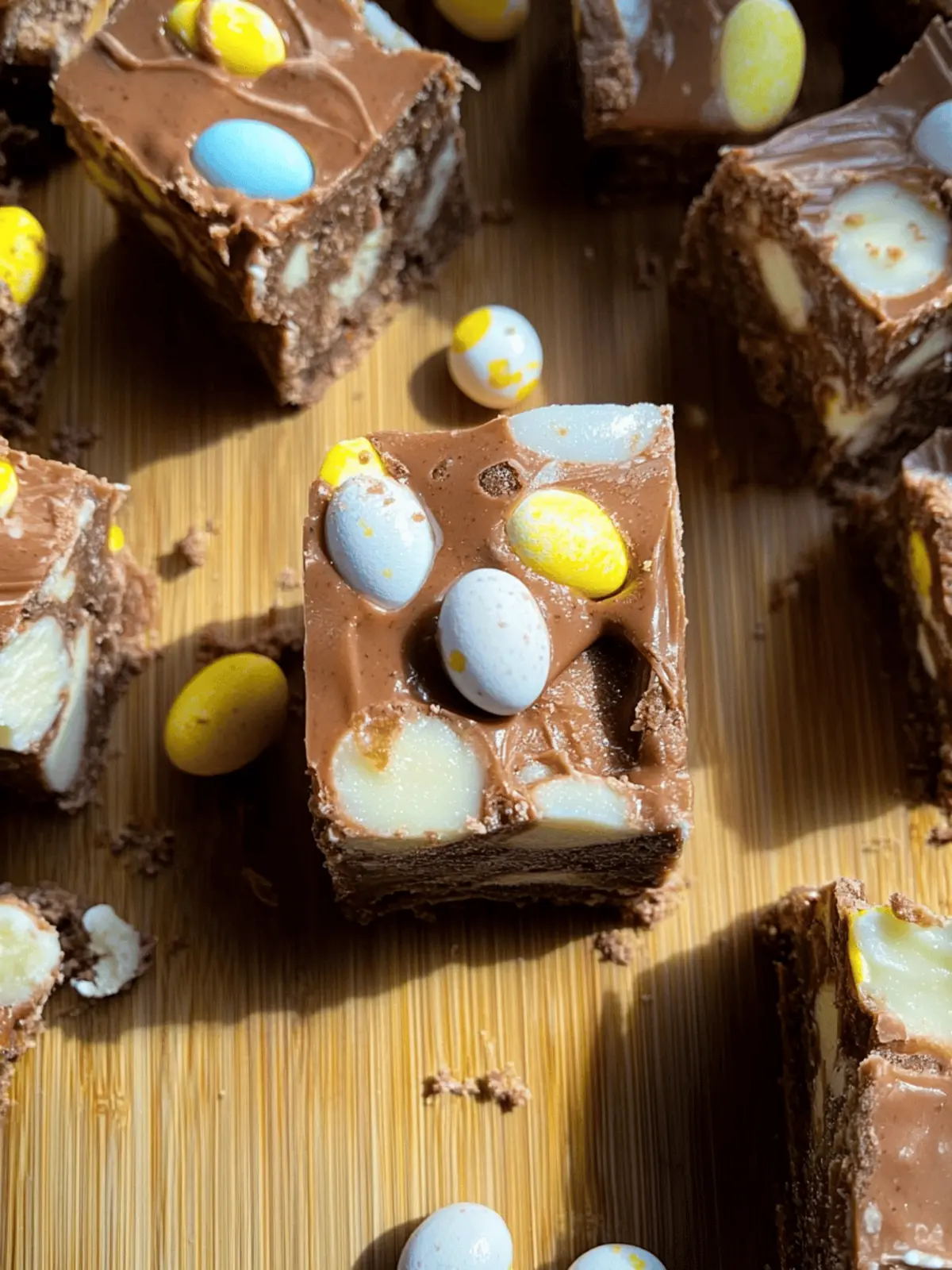 Easter Rocky Road with Mini Eggs
