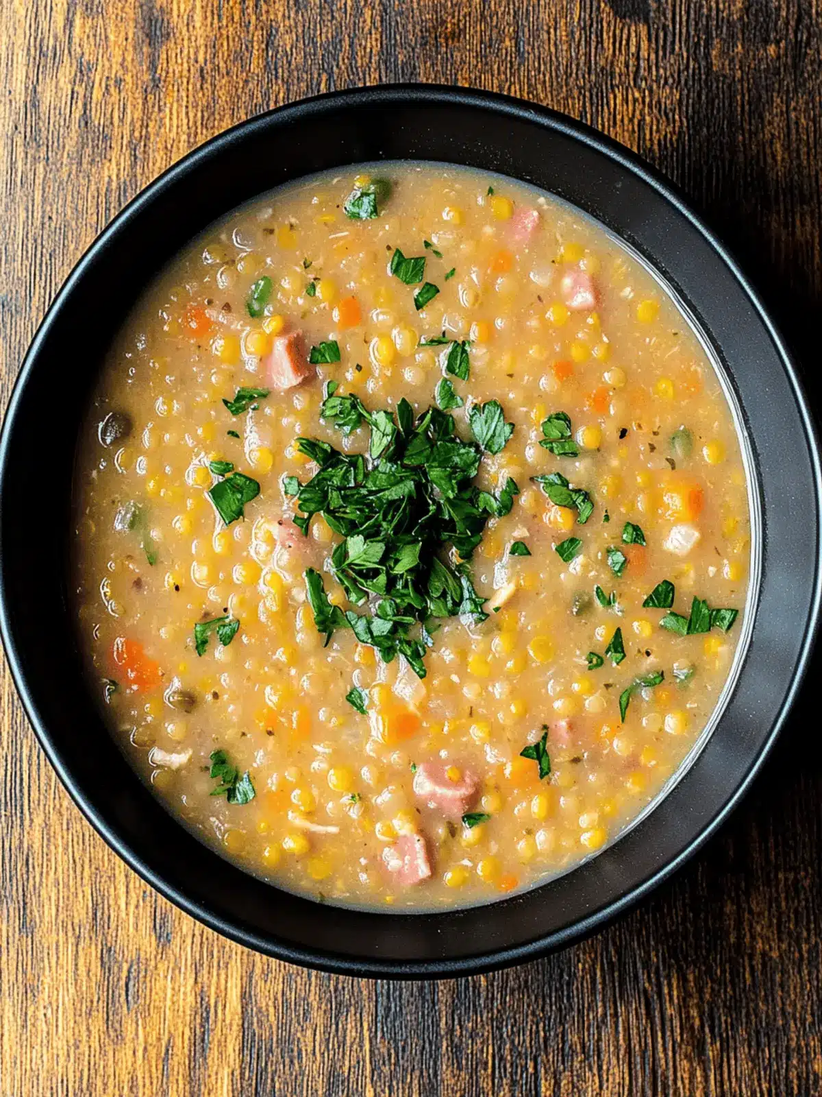 Ham Hock and Lentil Soup
