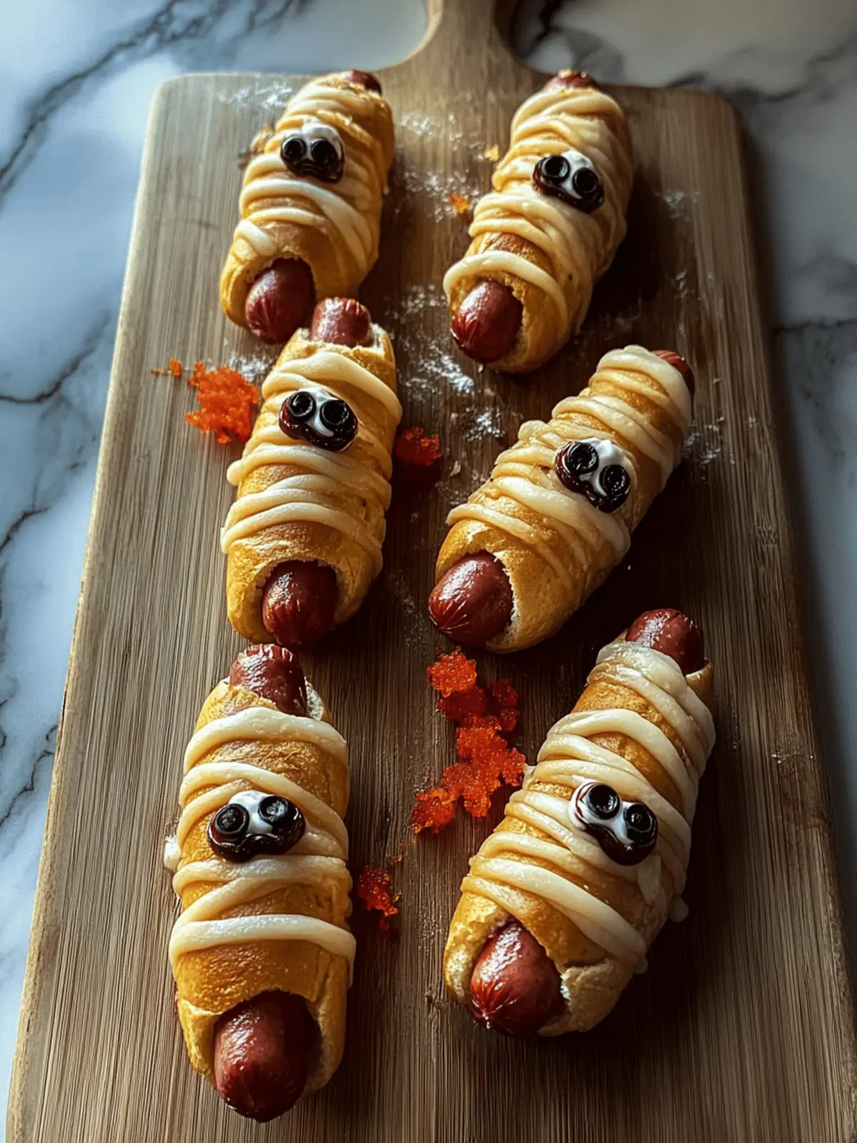 Mummy Hotdogs