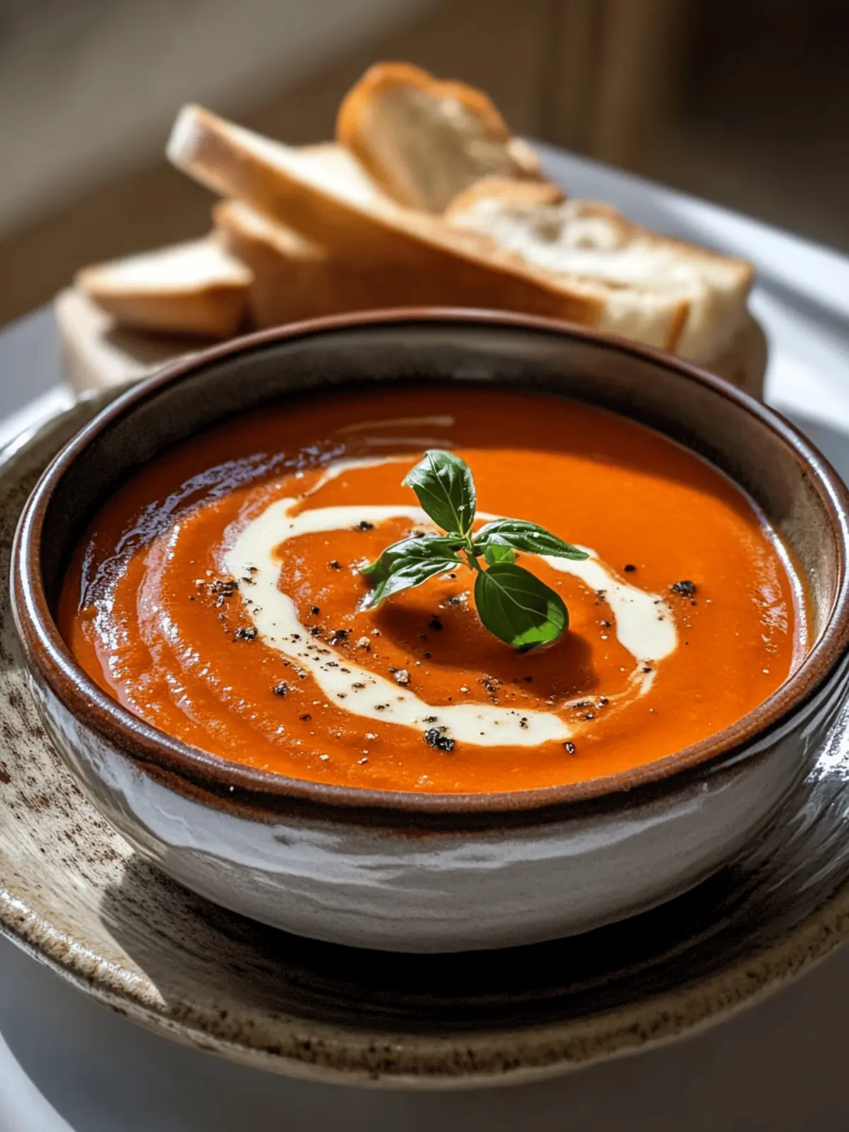 Roasted Red Pepper Gouda Soup