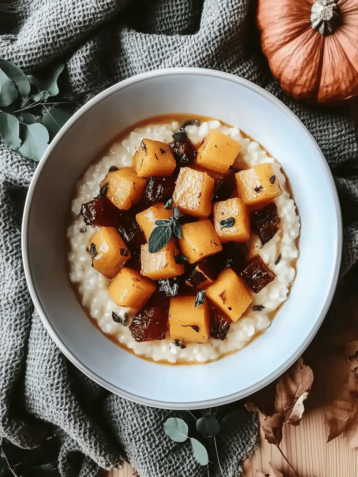 Autumn Roasted Squash Risotto