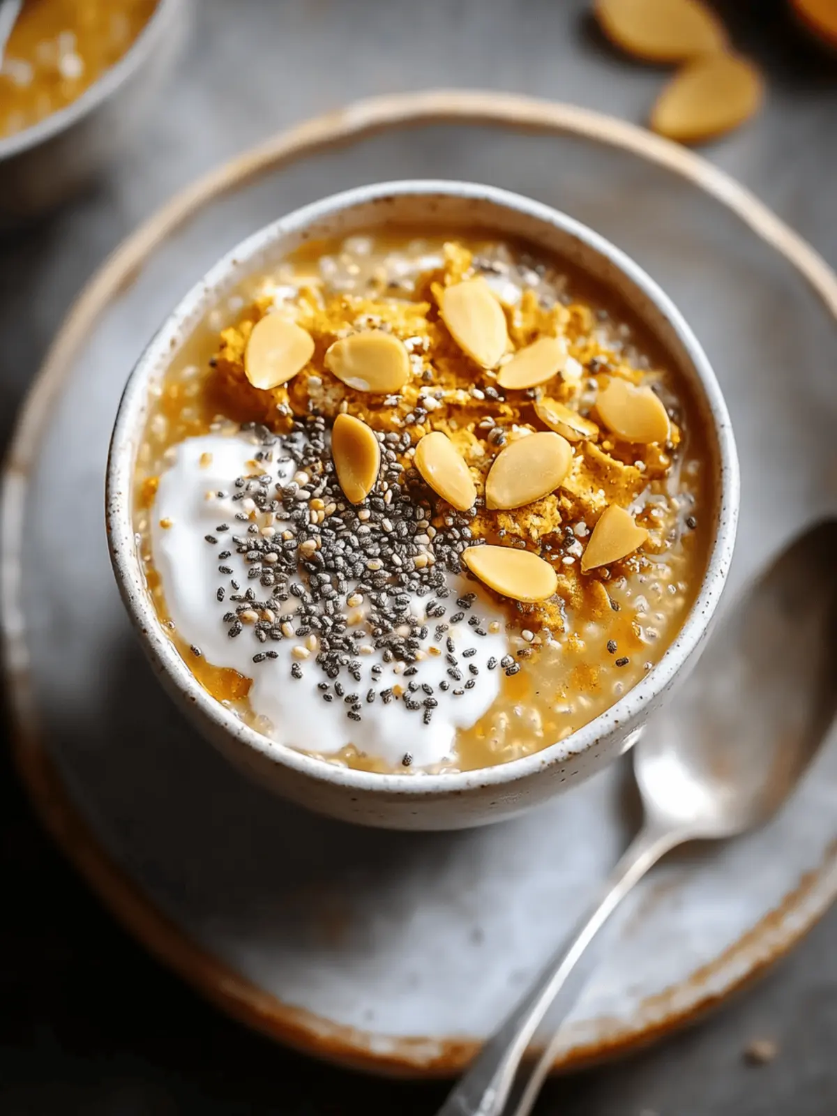 Pumpkin Pie Overnight Oats with Chia