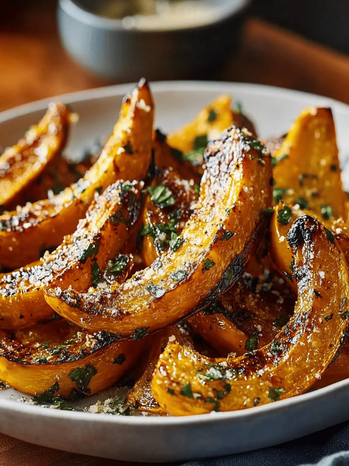 Roasted Winter Squash Wedges