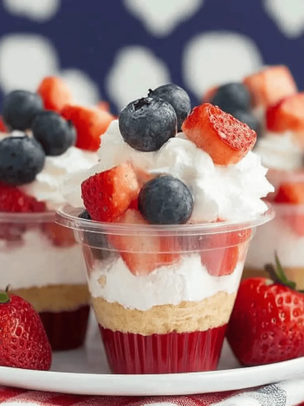 Mini Shortcake Cups