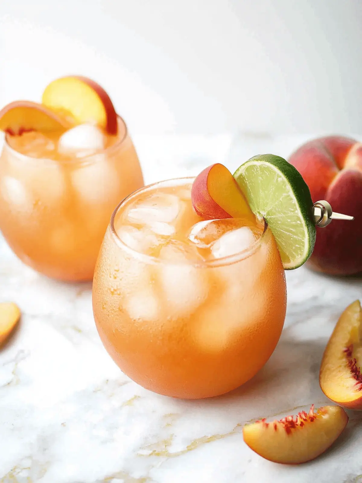 Peach Moscow Mule