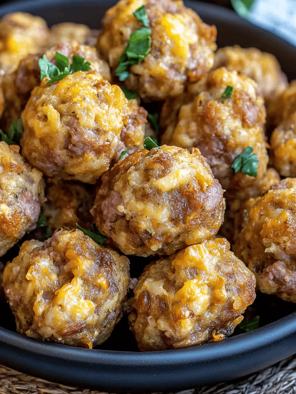 Sausage Stuffing Balls