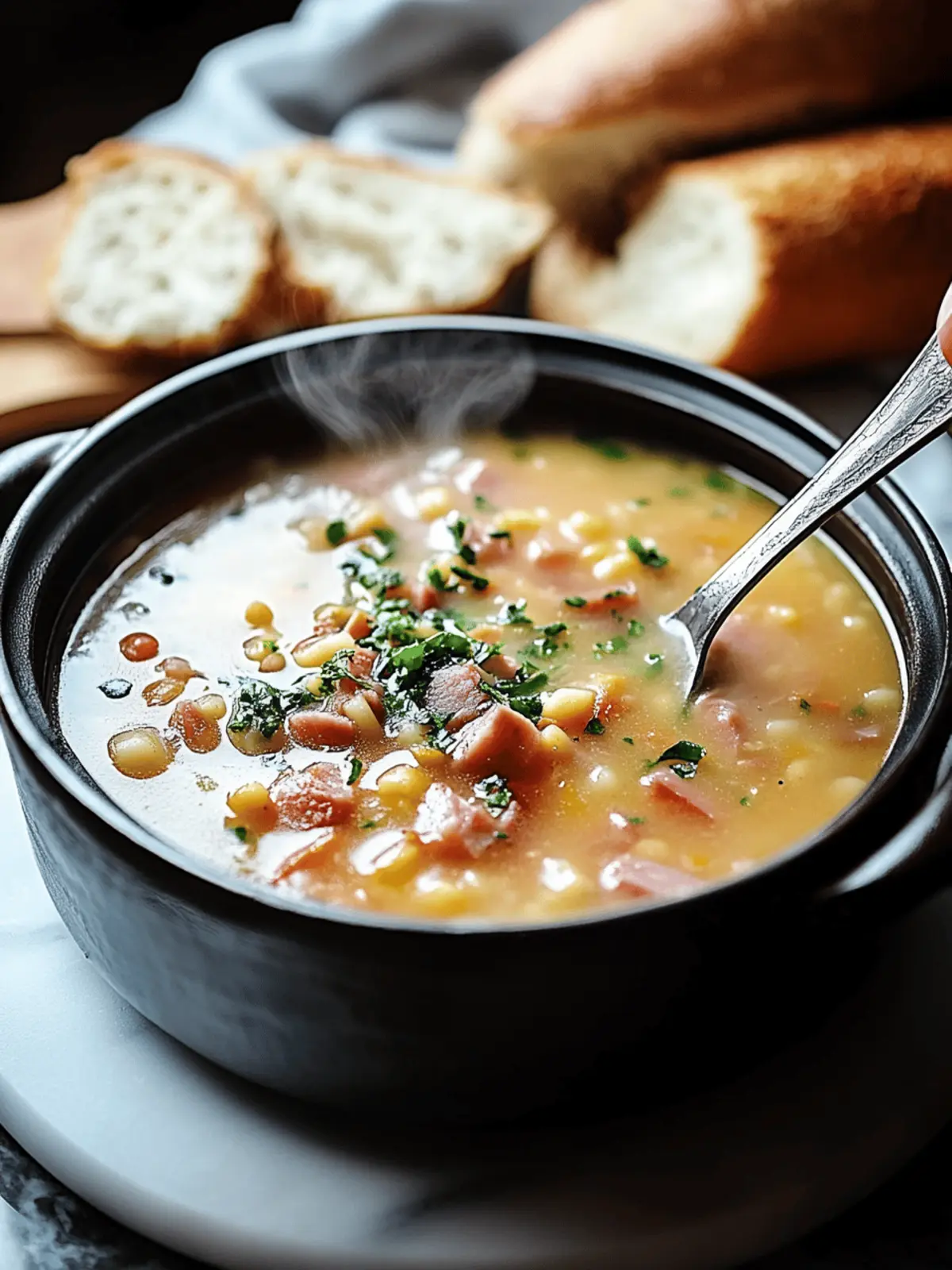 Miraculous Ham Soup