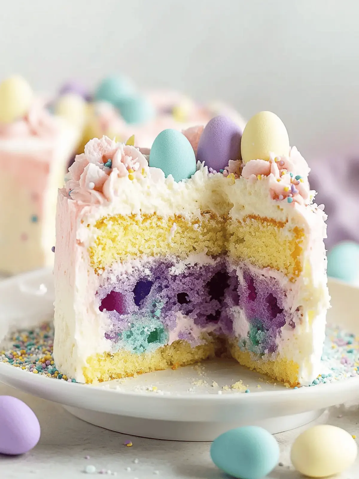 Easter Poke Cake