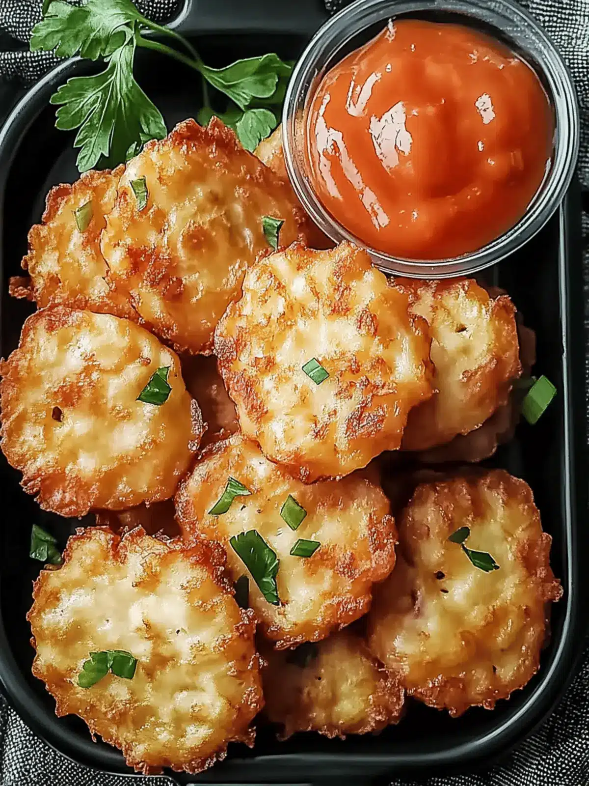 Crispy Tomato Fritters