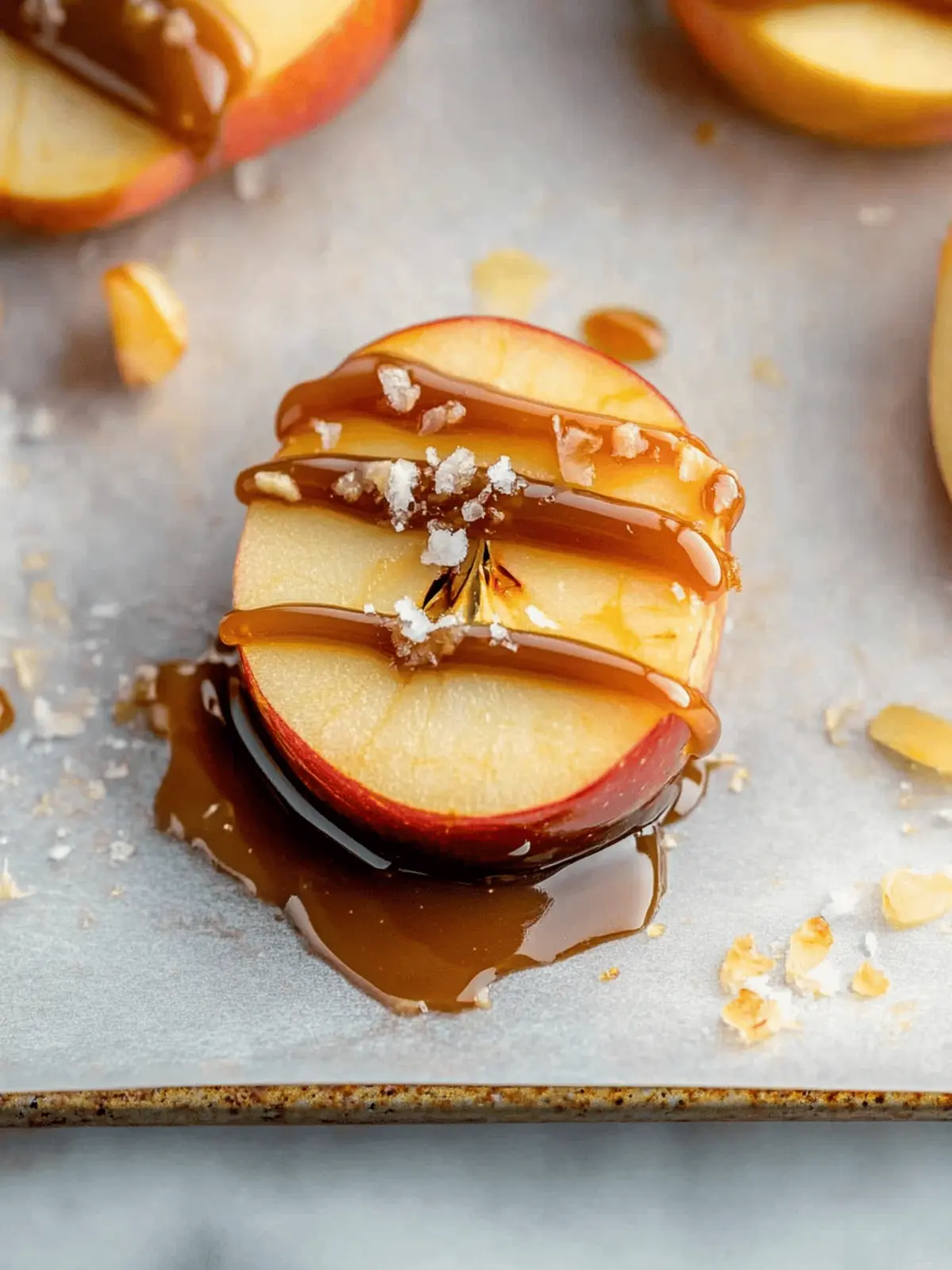 Caramel Apple Slices