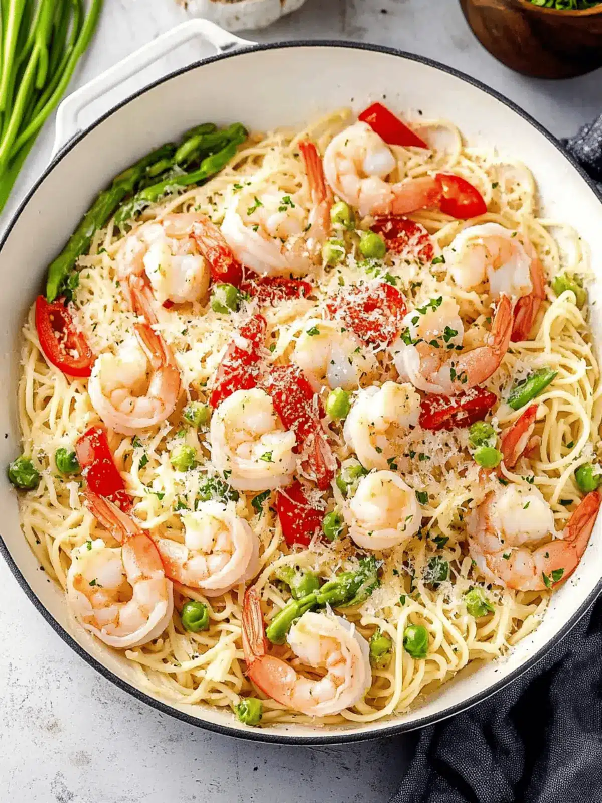 Olive Garden Shrimp Scampi