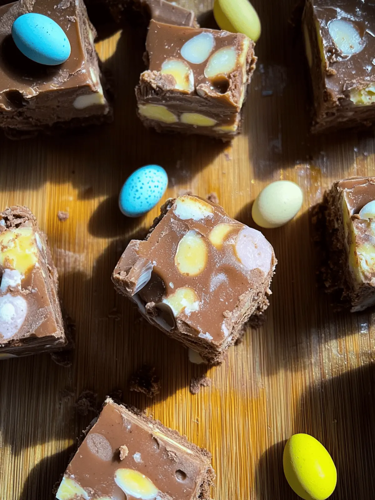 Easter Rocky Road with Mini Eggs