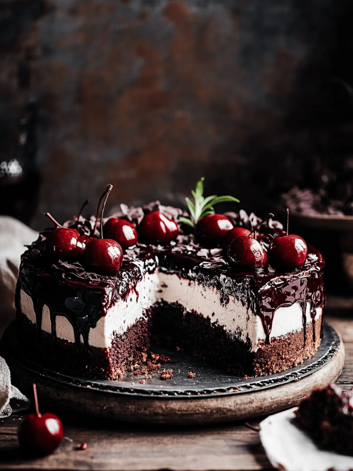 Black Forest Cheesecake