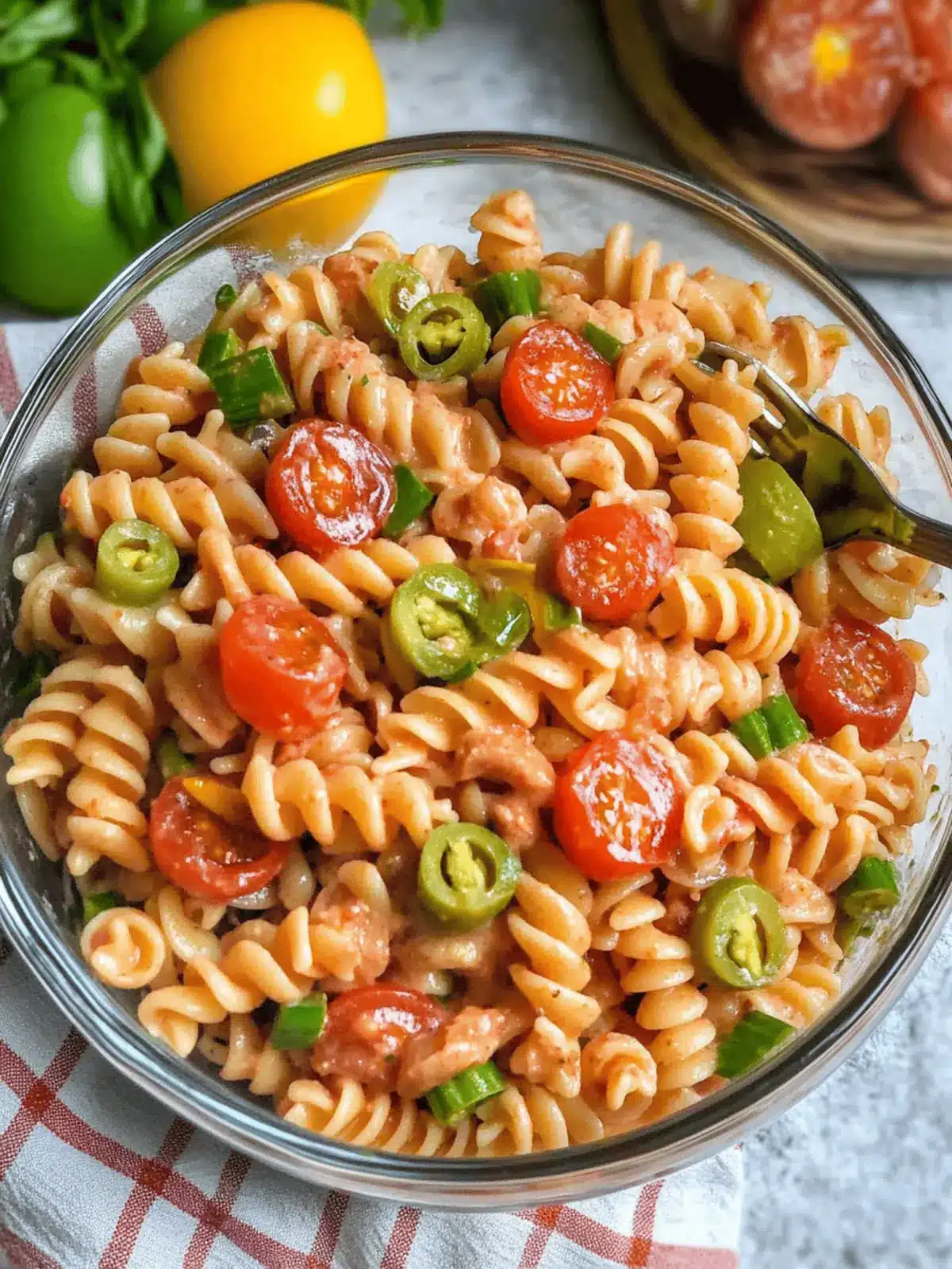 Bloody Mary Pasta Salad