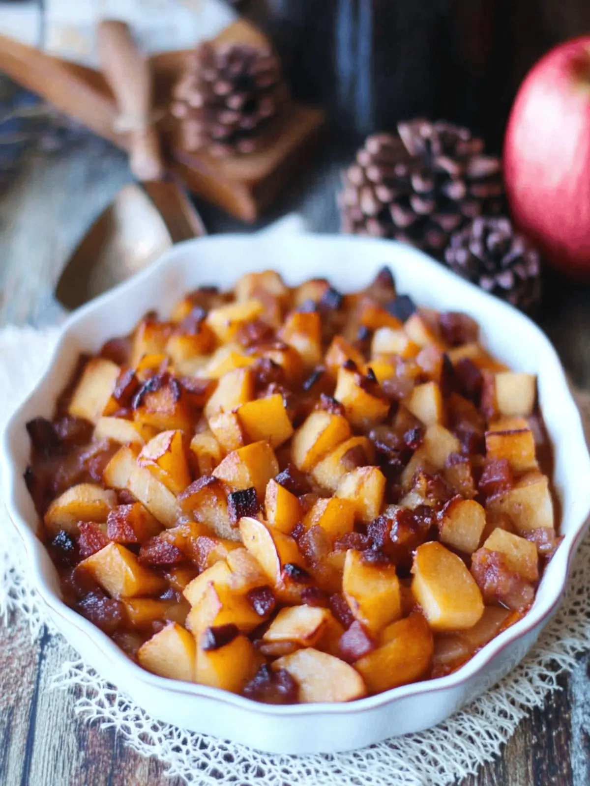 Butternut Squash Apple Bake