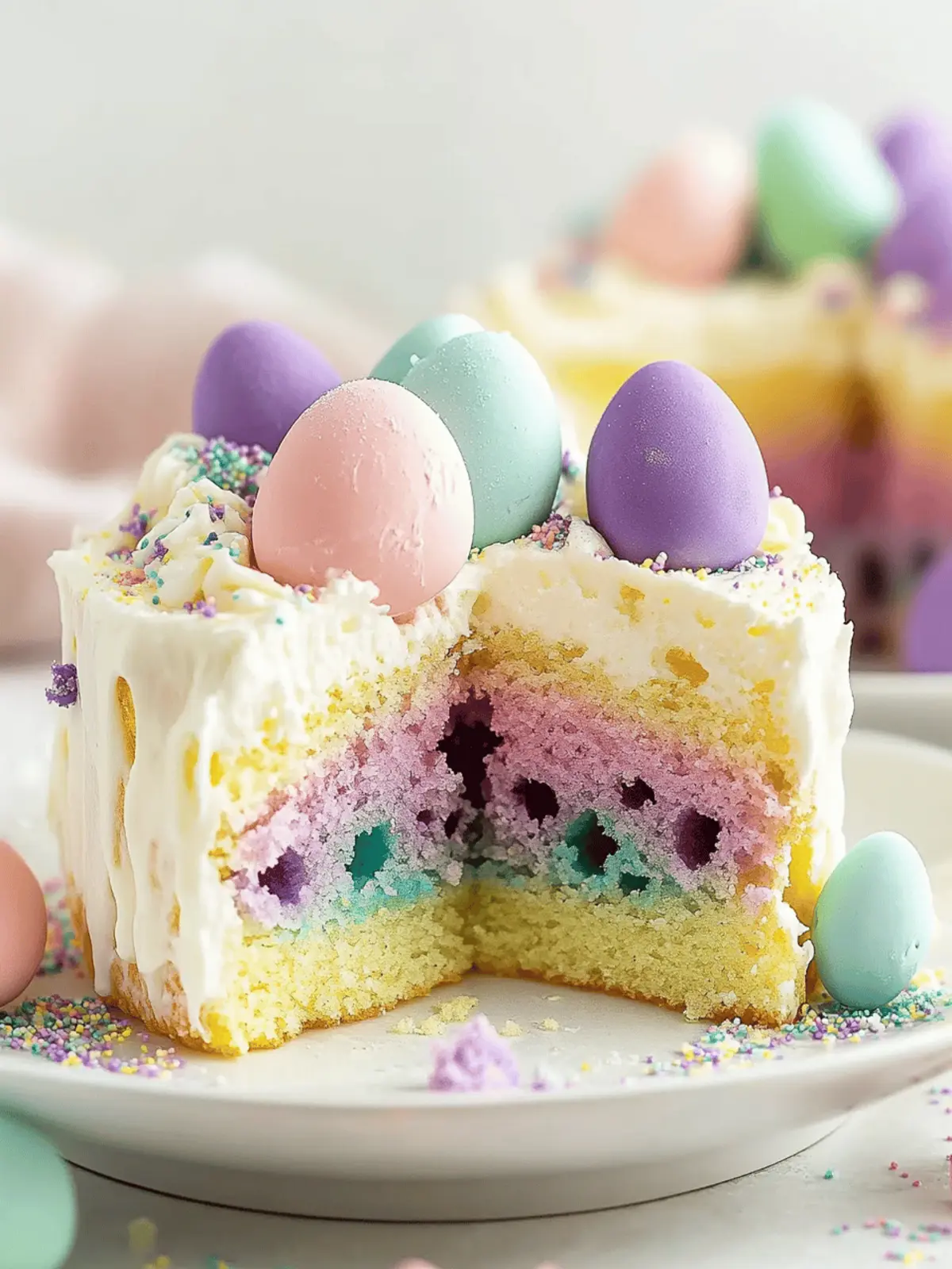 Easter Poke Cake