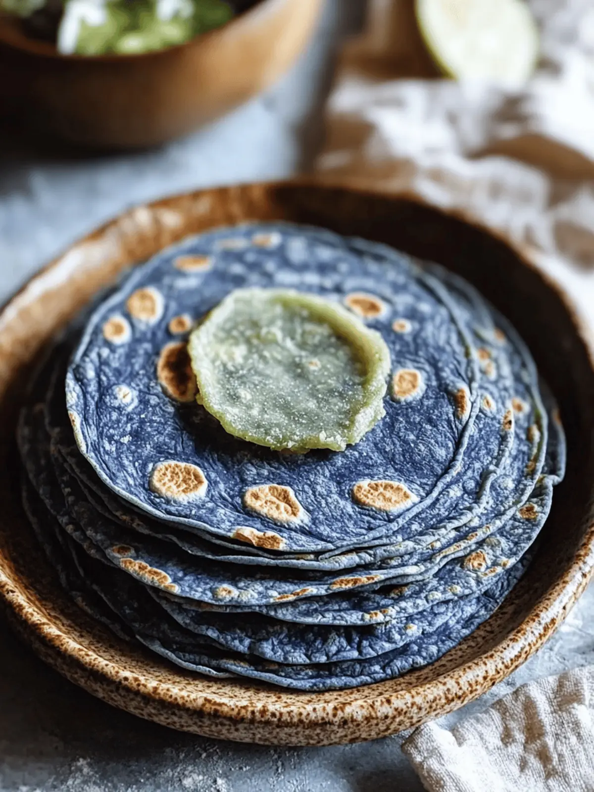Blue Corn Tortillas