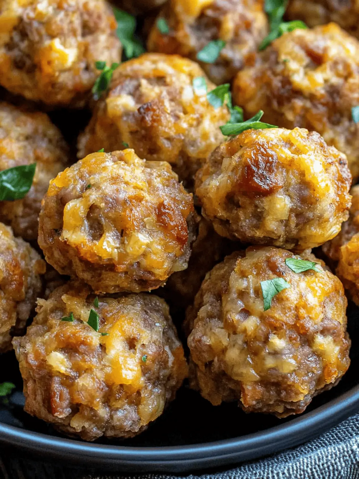 Sausage Stuffing Balls