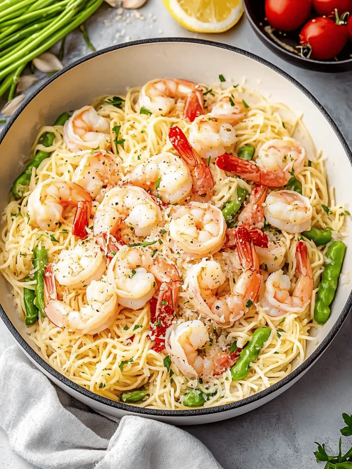 Olive Garden Shrimp Scampi