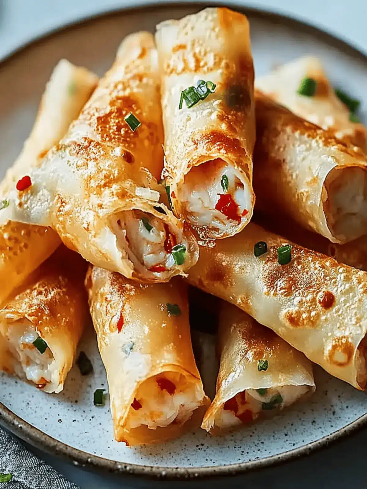 Rice Paper Crab Rangoons